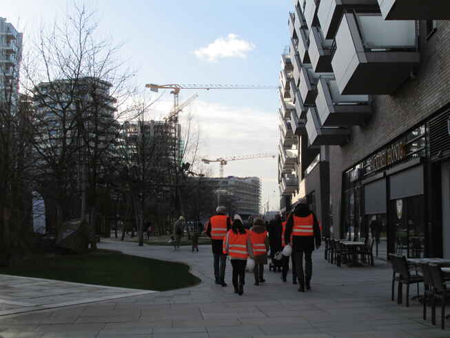 Hafencity Hamburg - viele Baustellen